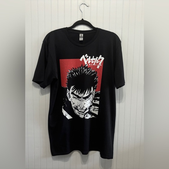 Berserk Guts Men's Graphic Anime T-shirt Size L - Picture 1 of 8